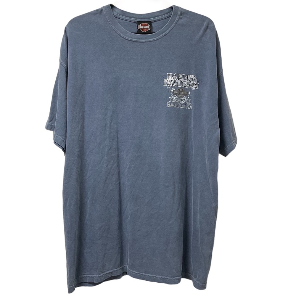 🏍️Genuine Harley-Davidson Nassau Bahamas Graphic Art 100% Cotton XL T-shirt! - Picture 4 of 5